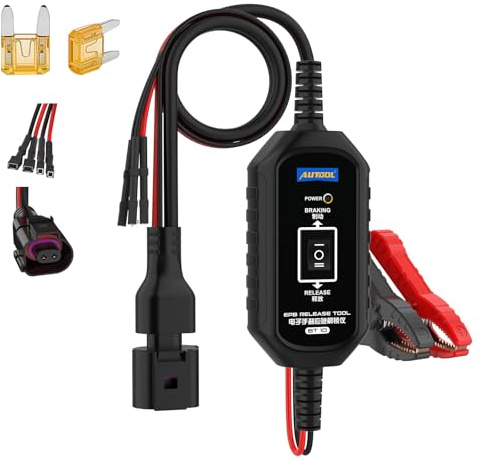 AUTOOL BT10 EPB Release Tool, Dual-Channel Brake and Reverse Control for Electronic Parking Brake Release and Reset, Emergency Road Rescue, Vehicle Movement/Repair/Maintenance