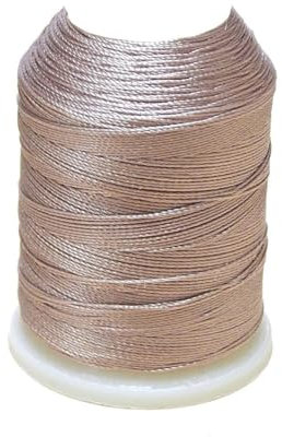 Altinbaşak 20g Häkelgarn Garne 300m 6 FACH 100% POLYESTER GARN 0,75mm Nr: 50 BESTE QUALITÄT UND FARBECHT Embroidery Thread 100g 200g (1 Stück, CAPPUCINOBRAUN)