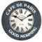 Bada Bing Wanduhr Cafe De Paris Vintage Holz Ø ca. 33,5 cm Nostalgie Retro
