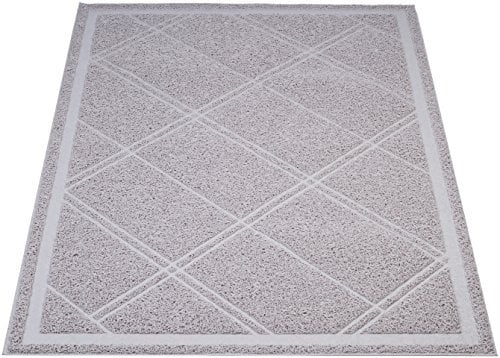 Amazon Basics Katzenstreumatte, Unparfümiert, 61 x 88,9 cm, Grau