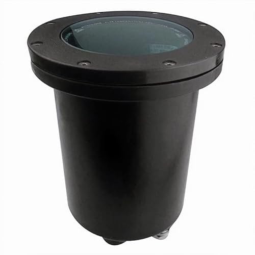 FORLIGHT bodeneinbauleuchten ip65/ip67 tidian ø172mm e27 60w schwarz 1060lm