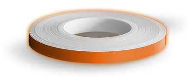 4R Quattroerre.it 10254 Dekorstreifen Wheel-Stripes für Motorradfelgen orange 5 mm x 6 m