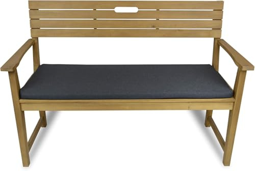 Rollmayer Bankkissen Melange, Grafit 22, 140x50x4cm
