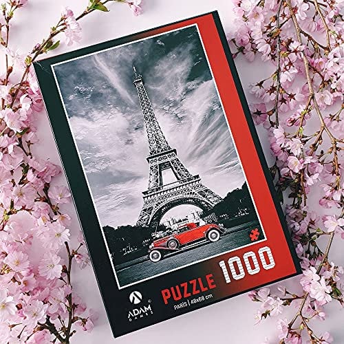 1000-teiliges Puzzle mit schönen islamischen Motiven, 1000 Teile Puzzle, Puzzles, für Erwachsene und Kinder (Eifelturm)