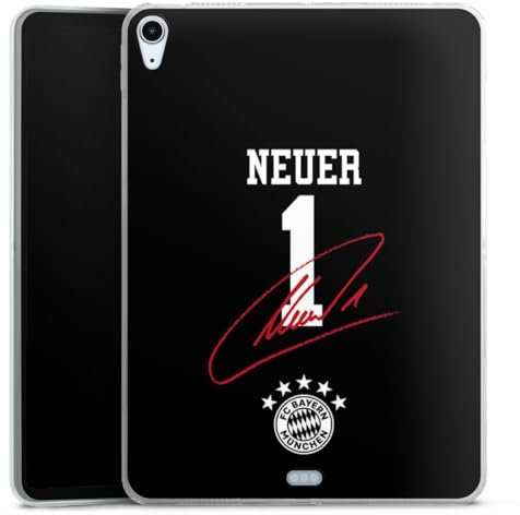 DeinDesign Silikon Hülle kompatibel mit Apple iPad Air 2020 (2020) Case Tablet Hülle FC Bayern München FCB Manuel Neuer