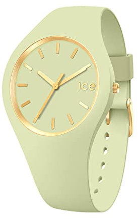 Ice-Watch - ICE glam brushed Jade - Grüne Damenuhr mit Silikonarmband - 020542 (Small)