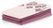 AmeliaHome Lot de 3 torchons de Cuisine en Coton 50 x 70 cm Motif géométrique Letty Rose poudré Rose