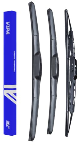 Vipa Car Parts Premium Wiper Blade Set | Fits: LAND ROVER RANGE ROVER SPORT SUV (Apr 2013 to Jul 2016) | All-Weather Performance | Durable, Streak-Free Windshield Wipers | Easy Installation