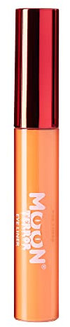 Moon Terror - Halloween Eye Liner - 10ml - SFX Make up for Halloween Vampire Zombie Theatre l Special Effects Make up (Pumpkin Orange)