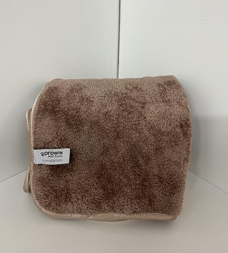 proWin best friends Fellpflegetuch 100 cm x 80 cm braun