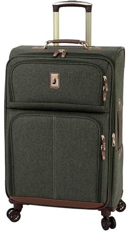 LONDON FOG Wallington Moss 63,5 cm erweiterbarer Spinner, Moos, 25, Wallington Moss 63,5 cm erweiterbarer Spinner