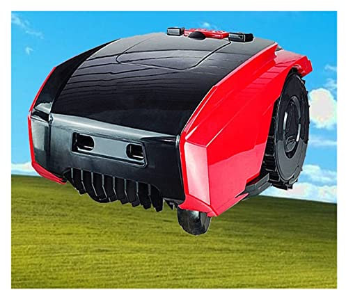 DDKYHU Cortacésped eléctrico, Robot cortacésped eléctrico Que Puede Evitar automáticamente obstáculos y Lluvia Homing Inteligente Recargable Control Remoto Cortacésped Cortacésped