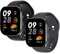 WD&CD Cinturino Compatibile per Xiaomi Redmi Watch 3 [2 Pezzi], Braccialetto di Ricambio Silicone Sportivo Cinturino Compatibile per Xiaomi Redmi Watch 3(Nero+Grigio)