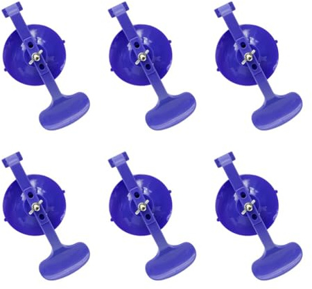 Qezodsx 6 Pièces Ensemble de Pinces à Ventouse Réparation de Carrosserie de Voiture pour Voiture Convertible Verre Pare-Brise Réparation Supérieure Collage