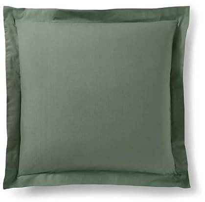 Taie d'oreiller Prémium 63 x 63 cm et 50 x 70 cm (Romarin, Taie d'oreiller 63 x 63 cm Volant Plat)