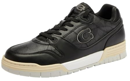 Coach Men's Soho Sneaker, Charcoal/Black, 10.5 UK