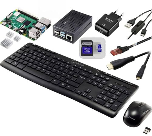 TRU COMPONENTS Pro Set Raspberry Pi® 5 B 16GB 2.4GHz with Power Supply + Case + Heatsink + HDMI™ Cable