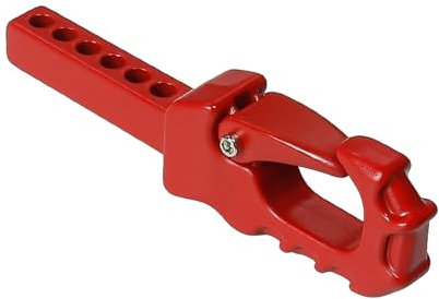 Multifunktionale Anhängerkupplungen, Empfänger-Zubehör für Spielzeugkrabbeler, Auto, gefräste Zinklegierung, für den täglichen Gebrauch im Maßstab 1 10