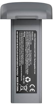 Ameta Akku für S20 Drohne, wiederaufladbarer Akku für RC Quadcopter Drone, 3.7 V/ 3000 mAh, Schwarz