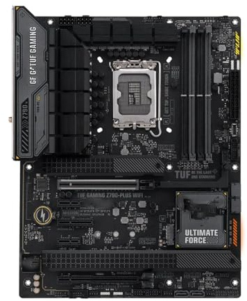 pc motherboard Fit For ASUS TUF GAMING Z790-PLUS WiFi LGA 1700 Intel12Th 13Th Gen ATX Gaming Motherboard PCIe 5.0 DDR5 4xM.2 Slots 16+1 DrMOS WiFi 6