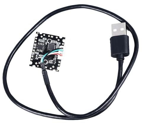 XZXCVN USB Kamera Modul 0.3MP mit OV7670 Chip, 160° Weitwinkel, 30FPS, Manuelle Fokussierung - Klare Bilder, Hohe Kompatibilität, Ideal für Video und QR Code Erkennung
