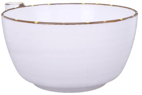 YUYTE Berry Swirl Colander with Center Cone for Gentle Washing