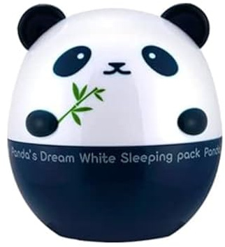 TONYMOLY Panda's Dream Schlafmaske, Panda Creme mit Niacinamid, K-Beauty | Panda Gesichtsmaske für intensive Feuchtigkeit über Nacht, Bambus & Beerenextrakt, Korean Skincare