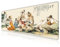 LL-COEUR XXL Paysage Tapis de Souris Ordinateur Mouse Pad Bureau Table Mat (800 x 300 x 3 mm, Huit Immortels)