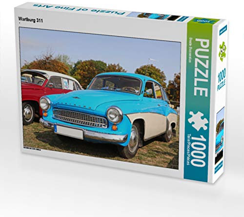 CALVENDO Puzzle Wartburg 311 1000 Teile Puzzle quer | Lege-Größe cm Foto-Puzzle für glückliche Stunden