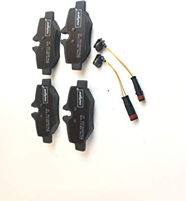 Bremsbelagsatz Bremsklötze hinten inkl 2 x Warnkontakt Viano Vito W639