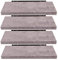 EUGAD Wandregal Wandboard 4er Set Hängeregal Holz Board Modern Grau 40x22,9x3,8cm 0141QJ-4