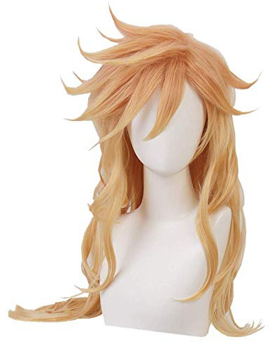 Topcosplay Kurze Schwarz Perücke für Halloween Kostüm Party (Douma)