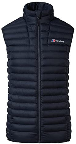 Berghaus Men's Vaskye Synthetic Insulated Jacket | Extra Warm | Durable Coat | Lightweight Design | Puffer Jacket, Black/Black, L