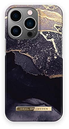IDEAL OF SWEDEN iPhone 13 PRO Fashion Case Golden Twilight Marble