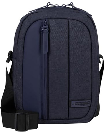 American Tourister StreetHero - Hüfttasche, 27 cm, 6 L, Blau (Navy Melange)