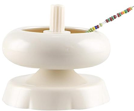 Genikeer Holzperle Spinner | Perlen Spinner | Herstellung Perlen Spinner Kit | Perlenspinner Werkzeug | Perlen-Spinner-Schüssel Für Schmuckherstellung, Taillenperlen, Spinner Für Perlen