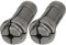 2 Stücke 3mm Trimmen Graviermaschine Spannzangen Die Grinder Router Bit Schaft Adapter Hält Dorne Schäfte Werkzeuge Holzbearbeitung