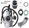 Haishine PZ22 Carburateur pour SSR 110 cc 125 cc 22mm Carburateur Remplacer Glucides Go Kart ATV Quad pour 4 Temps 50-125cc Go Kart ATV Quad