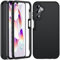 OWKEY Samsung A15 Phone Case,Samsung Galaxy A15 4G|5G Case,[Military Grade Drop] 360° Full Body Silicone Rugged Bumper Case Built-in 9H Screen Protector, Shockproof Cover Phone Case Samsung A15, Black