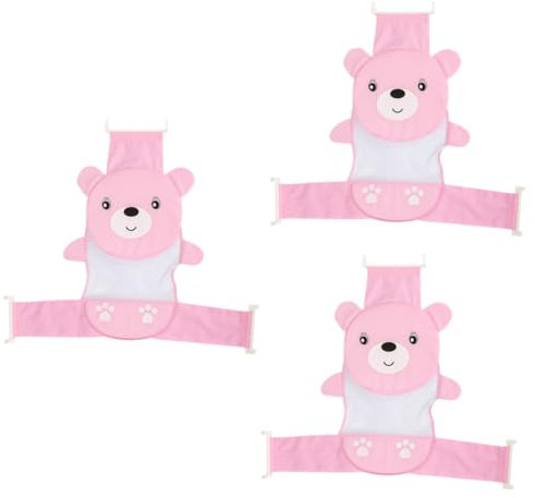 ifundom 3stücke Praktische Babyduschmatte Sichere Badehilfe Aus Atmungsaktivem Material Für Babybadewannen Leicht Zu Installieren Platzsparend Rutschfest Für Sorgenfreies Baden