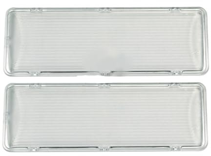 ensipart Lampenabdeckung kompatibel mit Bosch 00264984 Abdeckung für Dunstabzugshaube Set aus 2 Stück kompatibel mit Miele 4400052