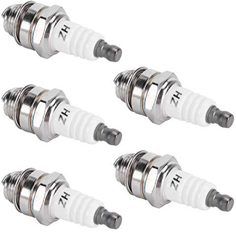 Rcj6y 10×5×2 5 Stück L7t Zündkerze Passend BM6A BPMR7A Rcj6y Rcj7y Wsr5f 33cc-49cc Trimmergebläse Igniti BM6A
