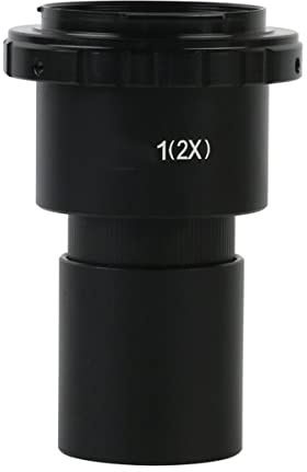 Mikroskopzubehör 2x SLR. Kamera T2 Mount Okular Adapter 23.2mm 30mm Biologisches Mikroskop-Stereo-Mikroskop Haltbarkeit und zuverlässige Leistung