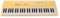 54 Key Electronic Piano Keyboard, Portable Music Keyboard with Microphone Electronic Digital Piano for Beginners (Yellow)
