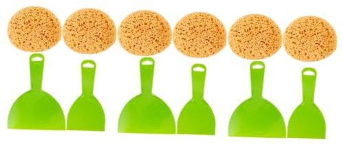 Artibetter 6stücke -schwämme Für Und Deckenverzierung Vielseitige Trockenbau-Werkzeuge Mit Schabern Für -projekte Und Texturreparaturen