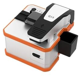 Cliveuse de fibre optique Coupe-fibre optique électrique entièrement automatique Q1S Coupe-câble optique rechargeable Coupe-fibre optique Ftth(With Advanced Blade)