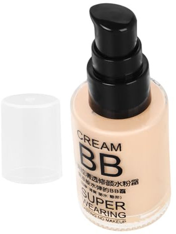 Vaguelly Gesichts-Make-up-Grundlage gesichtspflege Concealer Feuchtigkeitsspendend hautpflege getönte Feuchtigkeitscreme für das Gesicht Basis für Schönheitscremes flüssig Beige