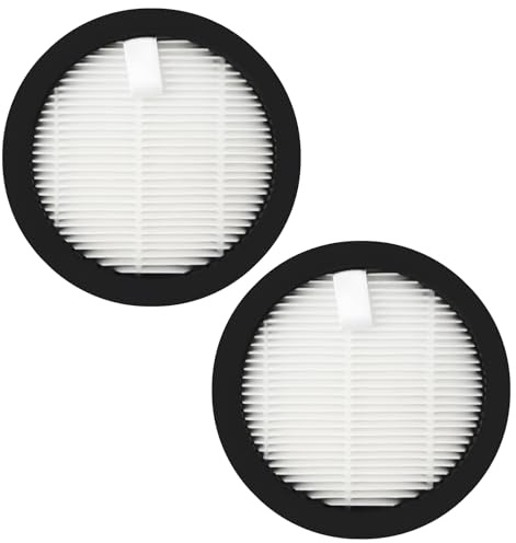 Jegehoyo HEPA Filter Ersatzteile für Anyson Stars 5 45000Pa/550W/70Min Staubsauger Kabellos Zubehör (2 HEPA Filter)