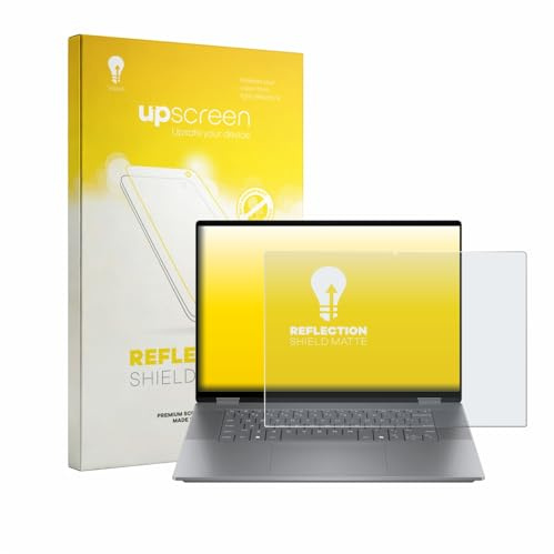 upscreen Entspiegelungs-Schutzfolie für HP OmniBook X Flip 2-in-1 AI 16-cc0796ngx Displayschutz-Folie Matt [Anti-Reflex, Anti-Fingerprint]