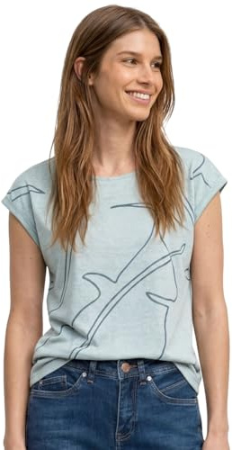 Damen Shirt im Ausbrenner-Look